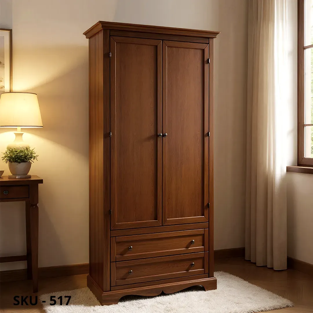 marca-design-shop-armadio-in-legno-2-ante-2-cassetti-noce-marcadesign-sku517-ambientata