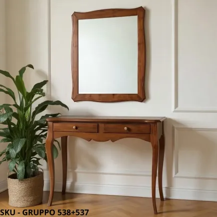 marca-design-shop-consolle-specchiera-noce-scuro-arte-marcadesign-sku538+537-ambientato