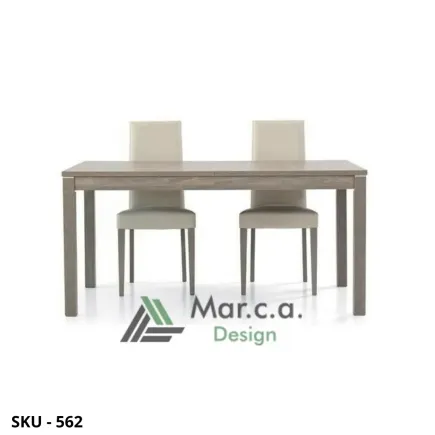 marca-design-shop-Tavolo-allungabile-rovere grigio materico- Stile Moderno-Contemporaneo-Made-in-Italy-sku562