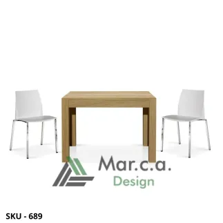 Tavolo allungabile, rovere effetto materico, 1 allunga da 50 cm – Stile Moderno – Made in Italy – 140x90x76 cm, 190x90x76 cm