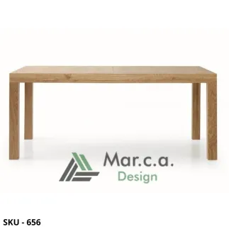Marca-design-shop- Tavolo allungabile -2 allunghe- Stile Moderno - Made in Italy