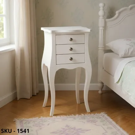 Mobile Porta Telefono Francesino, Noce Scuro e Bianco Opaco - Arte Povera - Made in Italy - 34x32x71 cm - 34x31x72 cm