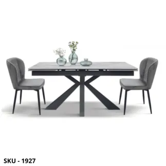 marca-design-shop-tavolo-allungabile-in-metallo-piano-in-ceramica-effetto-marmo-marcadesign-sku1927-ambientata