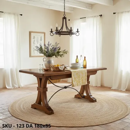marca-design-shop-Tavolo-da-pranzo-allungabile-in-legno-massello-di-faggio-marcadesign-sku123da123DA180x85-ambientata