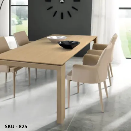 Marca-design-shop- Tavolo allungabile in legno-Stile Moderno - Contemporaneo – Made in Italy