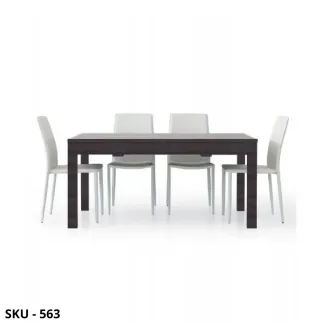 Tavolo allungabile, rovere grigio materico, bianco frassinato – Stile Moderno - Contemporaneo – Made in Italy