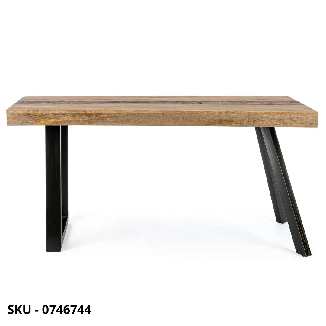 marca-design-shop-stile-moderno-stile-contemporaneo-Tavolo Fisso Manchester in Legno di Mango