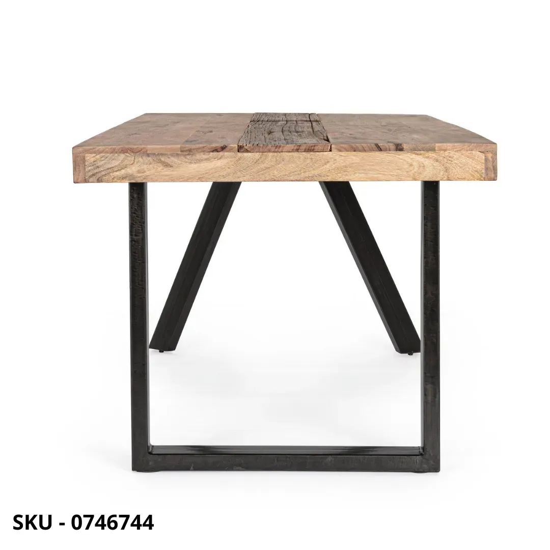 marca-design-shop-stile-moderno-stile-contemporaneo-Tavolo Fisso Manchester in Legno di Mango