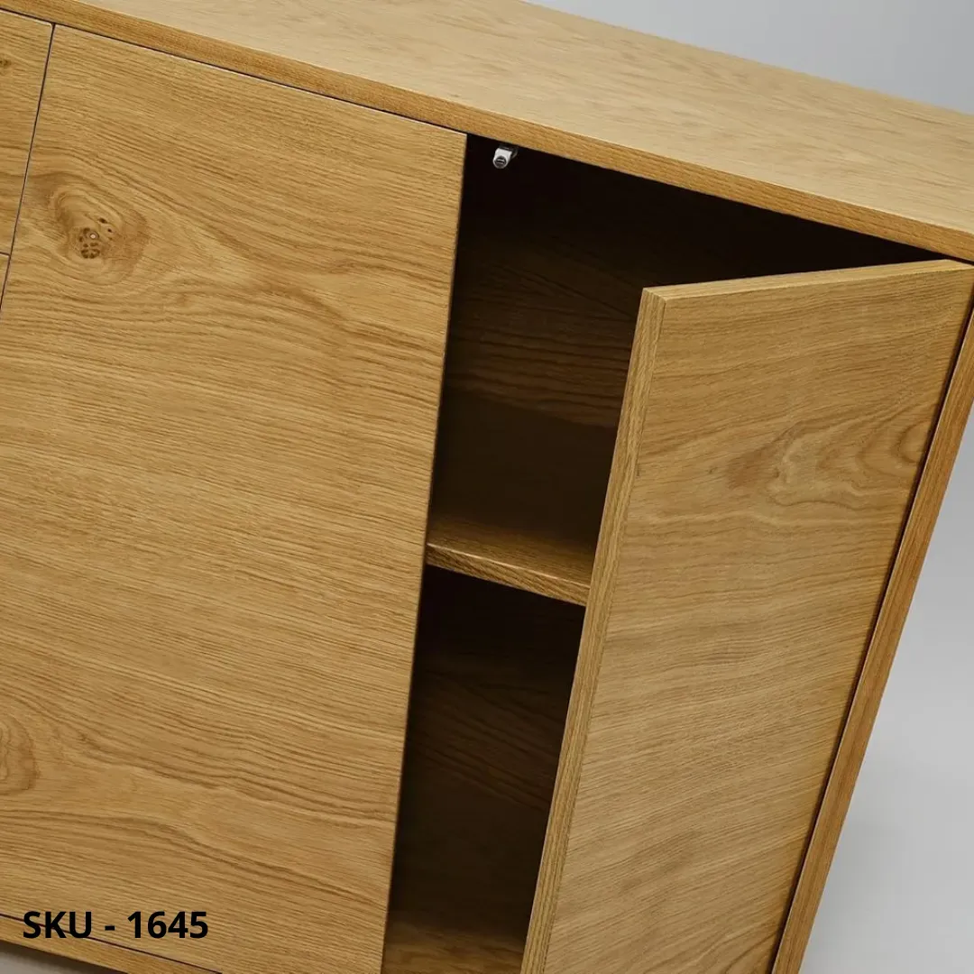 marca-design-shop-stile-moderno-stile-contemporaneo-Base Credenza Madia 4 Ante Battenti in Rovere Nodato