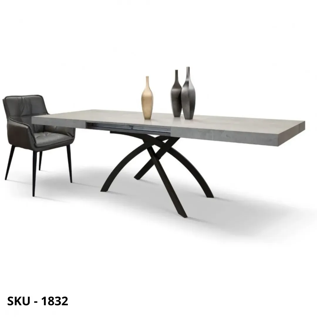 marca-design-shop-stile-moderno-stile-contemporaneo-Tavolo allungabile in metallo
