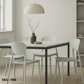 marca-design-shop-stile-moderno-stile-contemporaneo-Set 4 Sedie Impilabili in Polipropilene