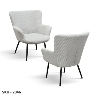 Poltrona in Tessuto Effetto Velluto con Struttura in Metallo, Grigio chiaro, rosa antico, verde, grigio scuro