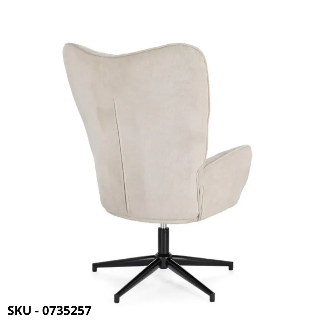 marca-design-shop-stile-moderno-stile-contemporaneo-Poltrona Girevole Inas in Tessuto