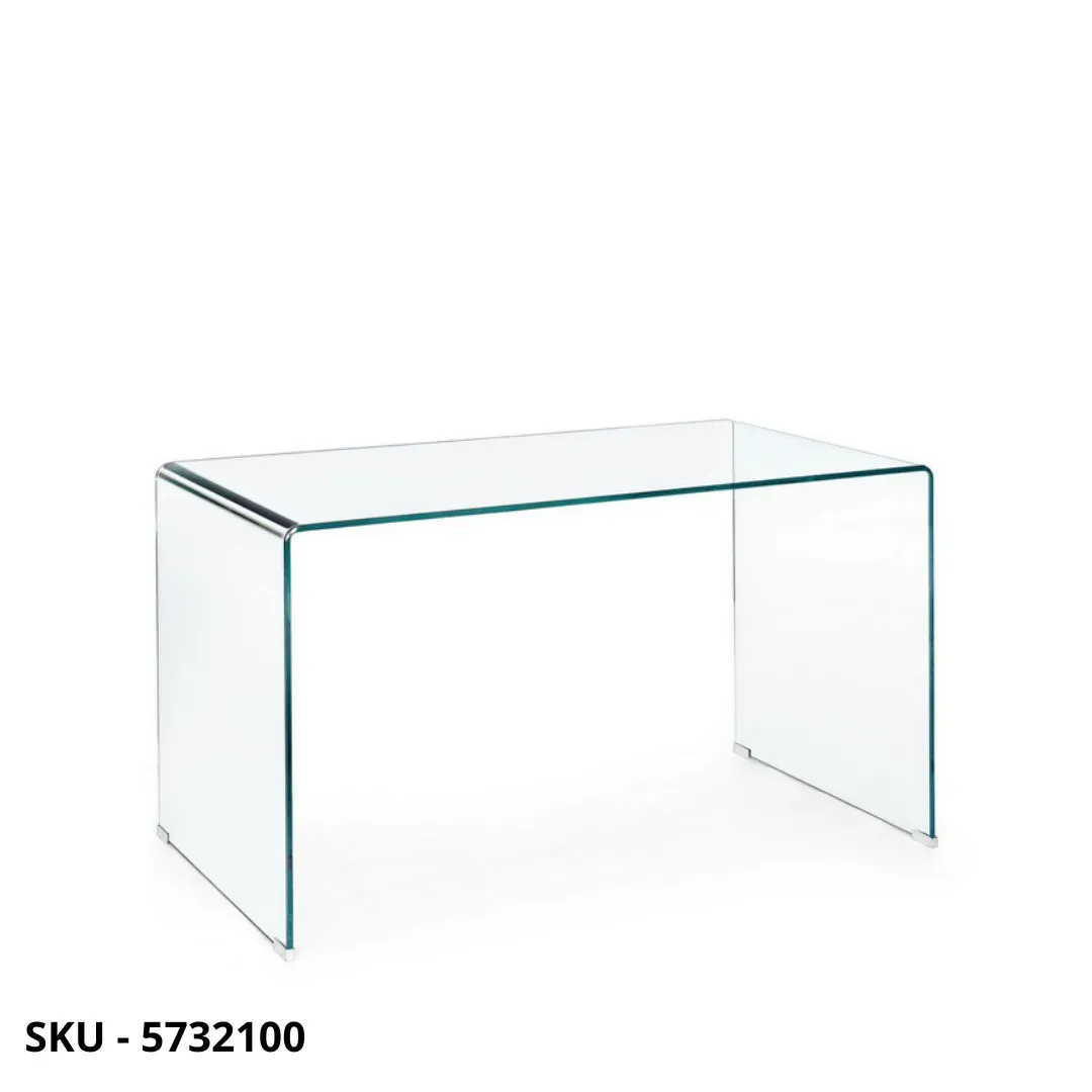 marca-design-shop-stile-moderno-stile-contemporaneo-Scrivania Rettangolare Iride in Vetro Trasparente non temperato