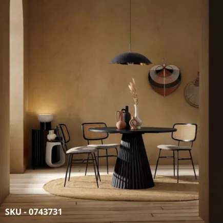 marca-design-shop-stile-moderno-stile-contemporaneo-Set di 2 Sedie Glenna in Acciaio Nero con Schienale in Fibra Sintetica