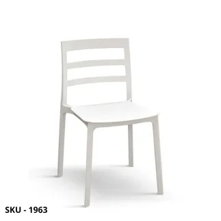 Set di 4 Sedie in Polipropilene, Bianco, Nero, Blu, Grigio, Verde e Giallo – Stile Moderno – Contemporaneo – Made in Italy