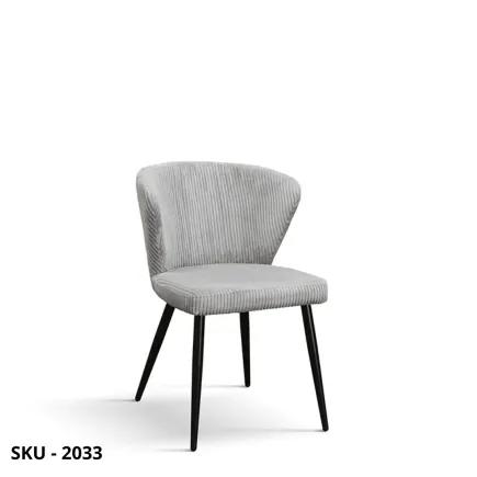 marca-design-shop-stile-moderno-stile-contemporaneo-Set di 2 Sedie Imbottite In Velluto Panna