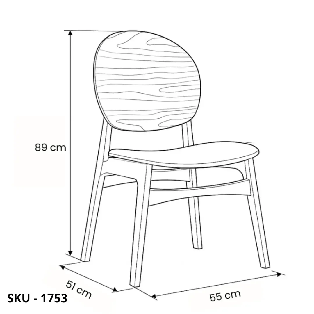 marca-design-shop-stile-moderno-stile-contemporaneo-Set di 2 Sedie Moderne in Legno Naturale