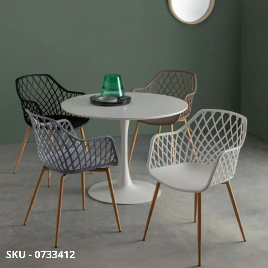 marca-design-shop-stile-moderno-stile-contemporaneo-Set di 4 Sedie Optik in Metallo Verniciato Effetto Legno