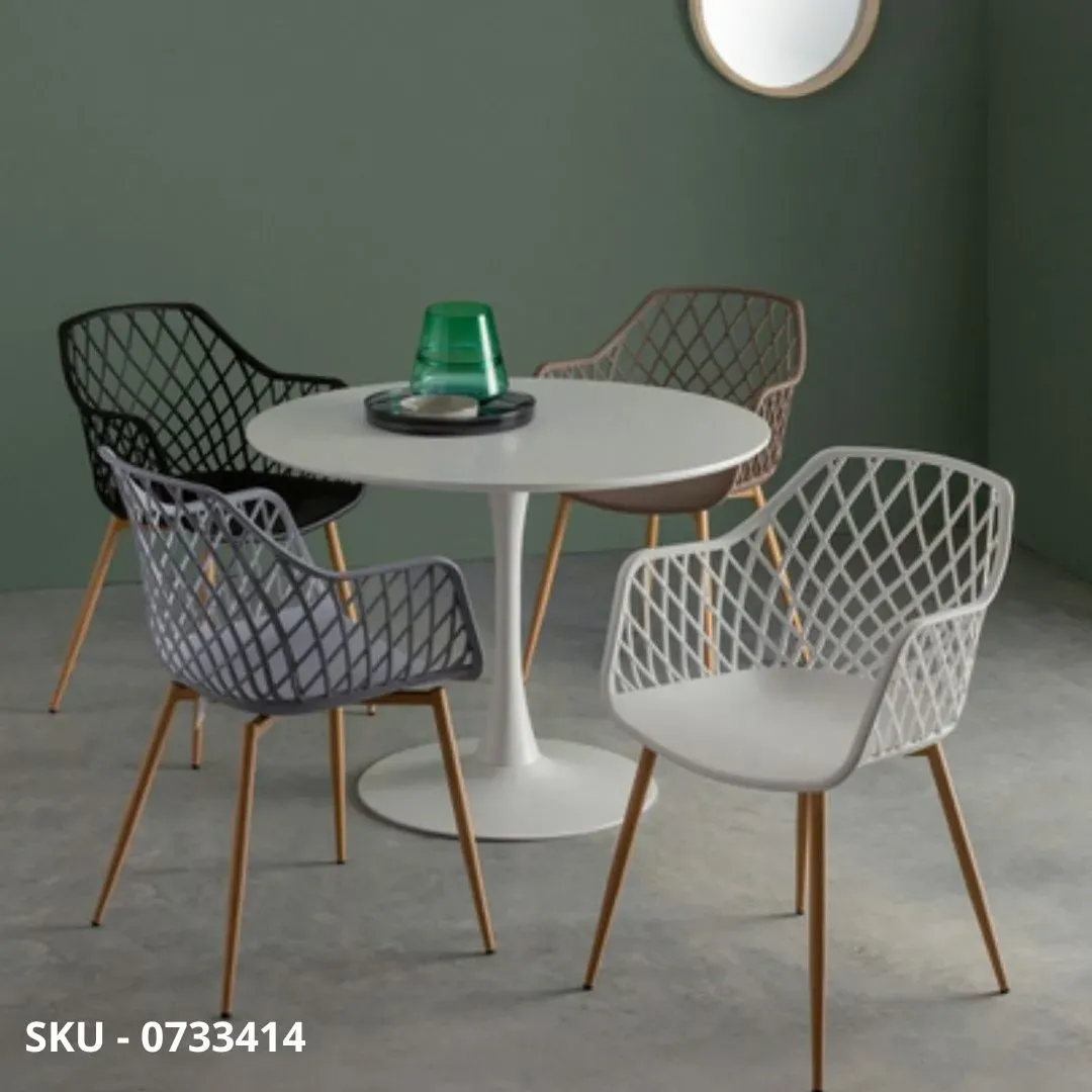marca-design-shop-stile-moderno-stile-contemporaneo-Set di 4 Sedie Optik in Metallo Verniciato Effetto Legno