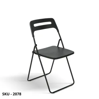 Set 6 Sedie Pieghevoli Multifunzionali, in Acciaio e Plastica, Nero, Verde, Tortora, Bianco – Stile Moderno - Contemporaneo