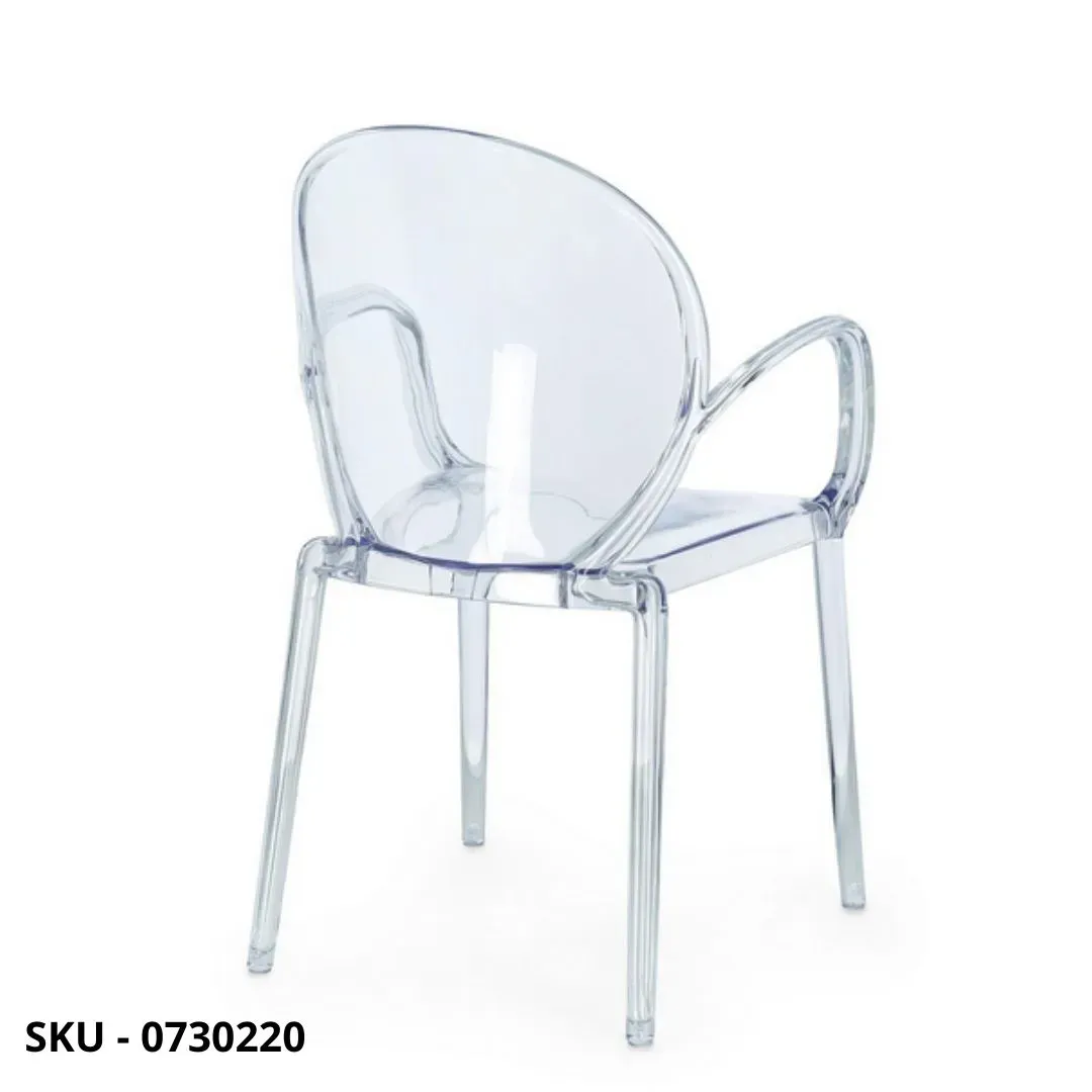 marca-design-shop-stile-moderno-stile-contemporaneo-Set di 4 Sedie Camilla in Policarbonato con Braccioli