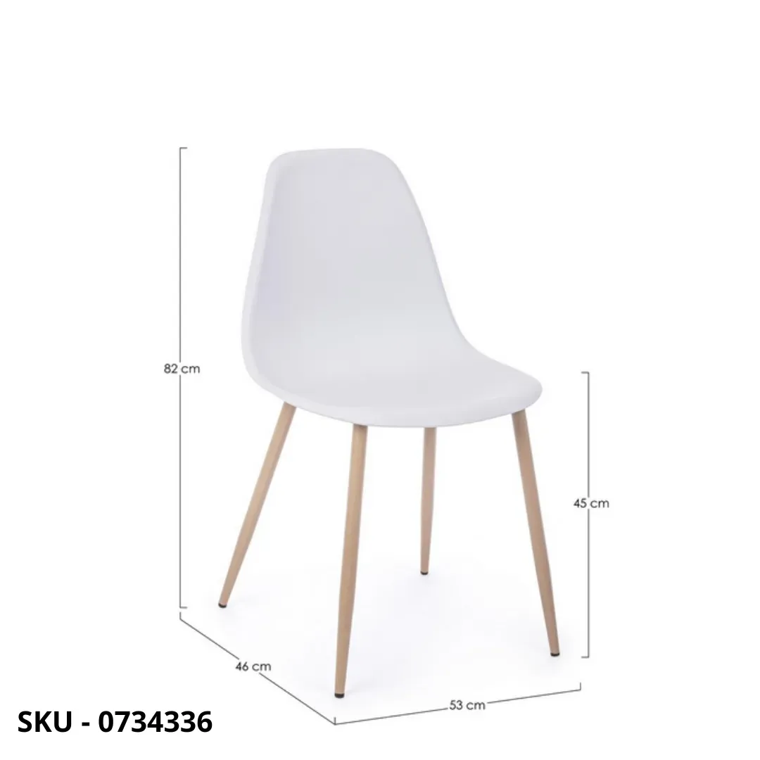 marca-design-shop-stile-moderno-stile-contemporaneo-Set di 4 Sedie Mandy In Acciaio