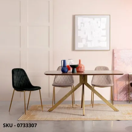 marca-design-shop-stile-moderno-stile-contemporaneo-Set di 4 Sedie Terry in Velluto