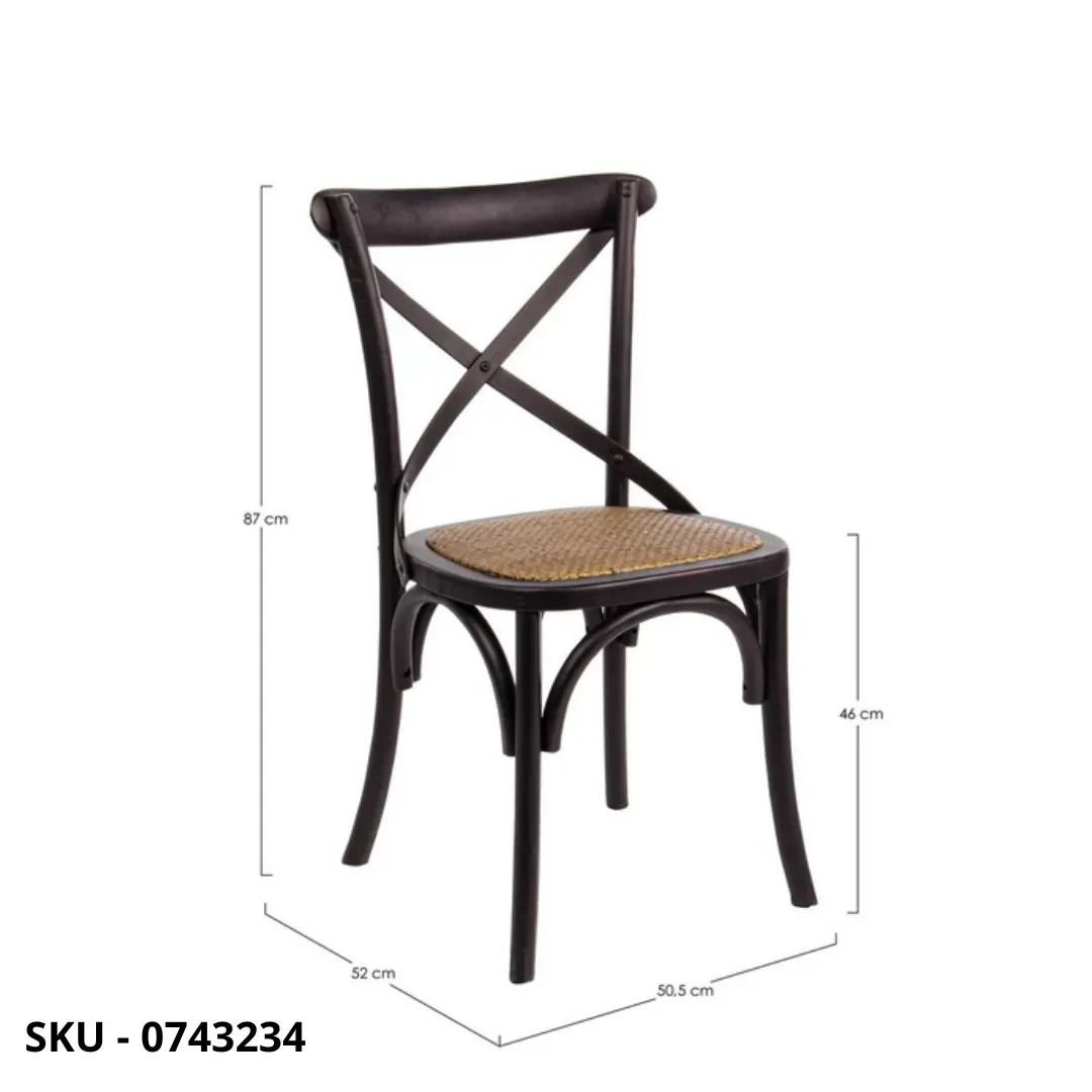 marca-design-shop-stile-moderno-stile-contemporaneo-Sedia Cross Vintage In Legno Di Olmo E Rattan