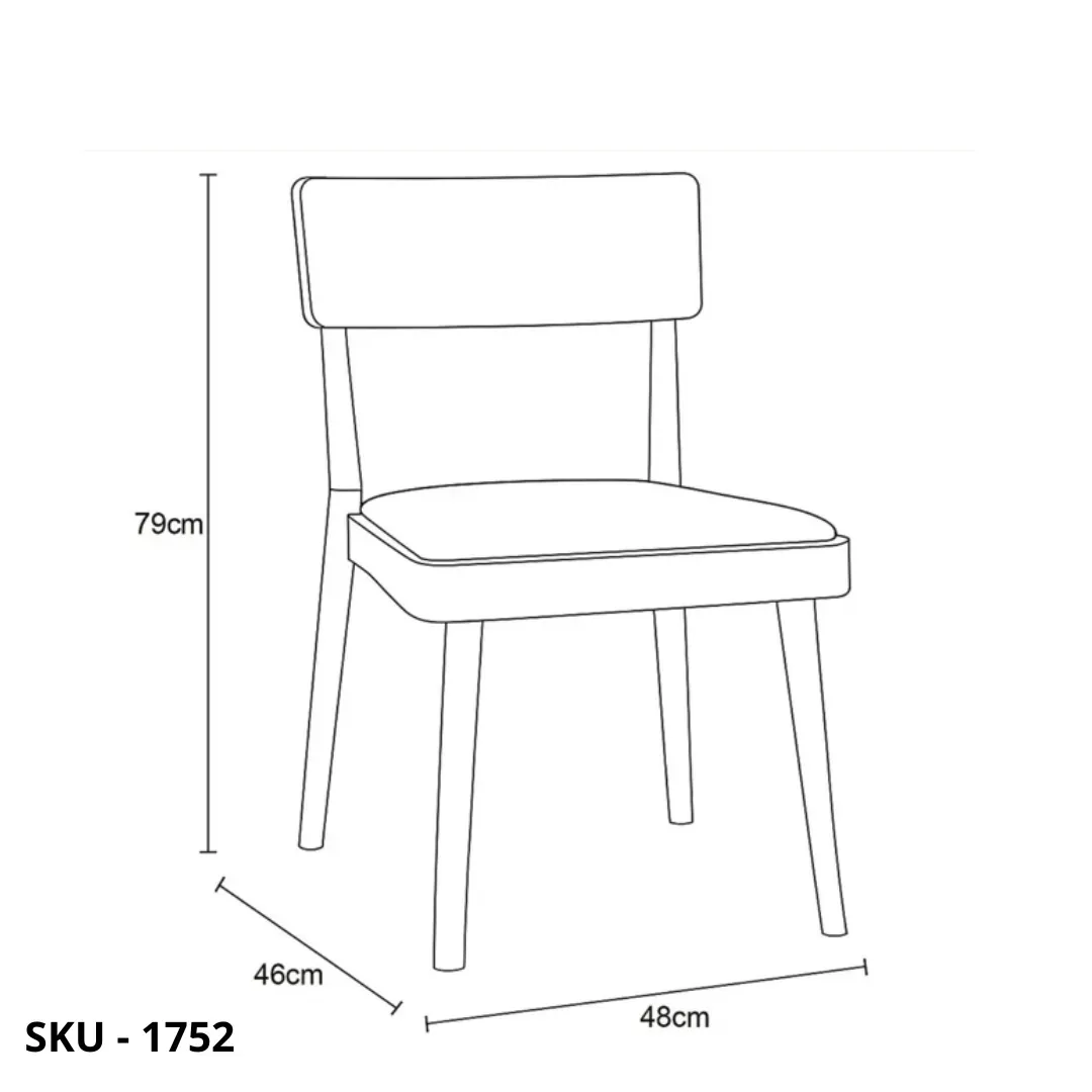 marca-design-shop-stile-moderno-stile-contemporaneo-Set di 2 Sedie in Legno con Seduta in Ecopelle