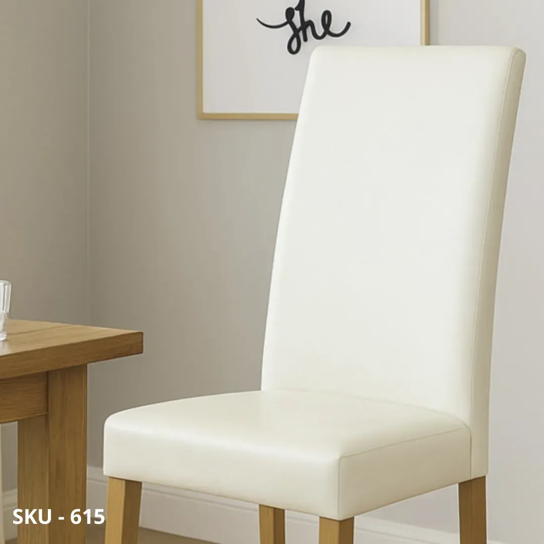 marca-design-shop-stile-moderno-stile-contemporaneo-Set di 2 Sedie in Legno di Faggio Imbottite in Ecopelle