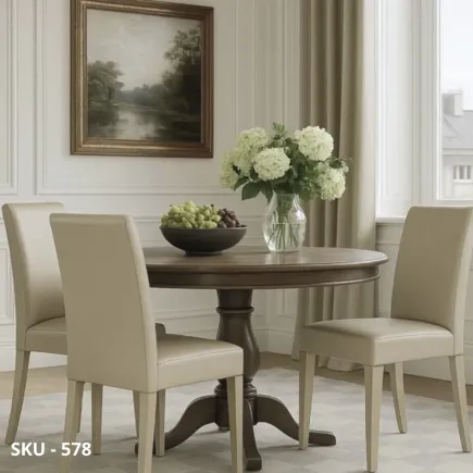 Set di 2 Sedie in Legno di Faggio Imbottite in Ecopelle, Vari colori