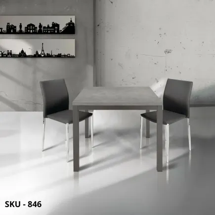 Tavolo a Libro Nobilitato Grigio - Marca Design