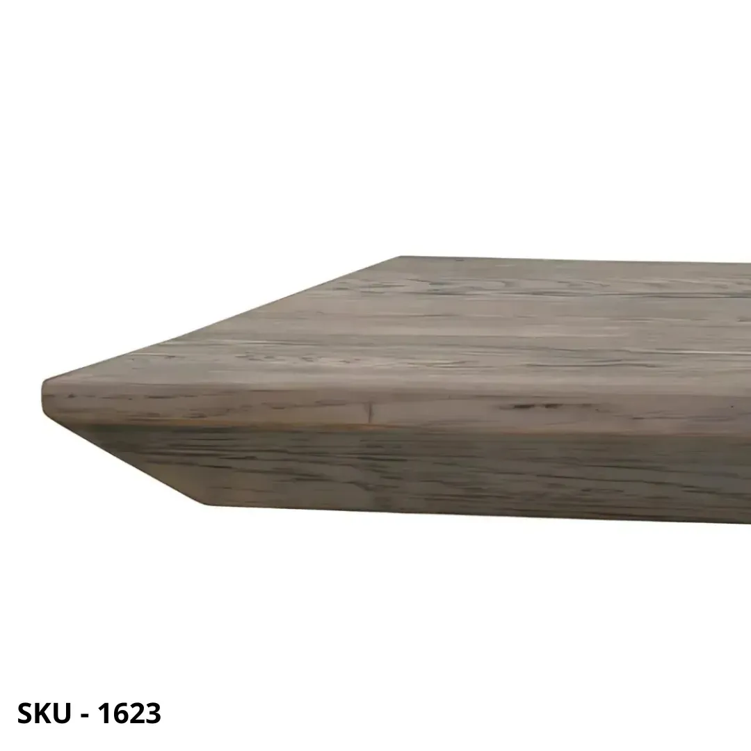 marca-design-shop-stile-moderno-stile-contemporaneo-Tavolo Fisso, piano in Massello Rovere Nodato