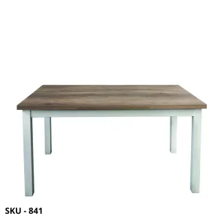 Tavolo Allungabile, piano in Nobilitato, struttura in metallo con 2 allunghe – Stile Moderno - Contemporaneo