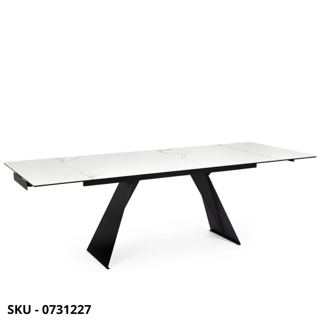 marca-design-shop-stile-moderno-stile-contemporaneo-Tavolo Allungabile Blazar con Piano in Ceramica