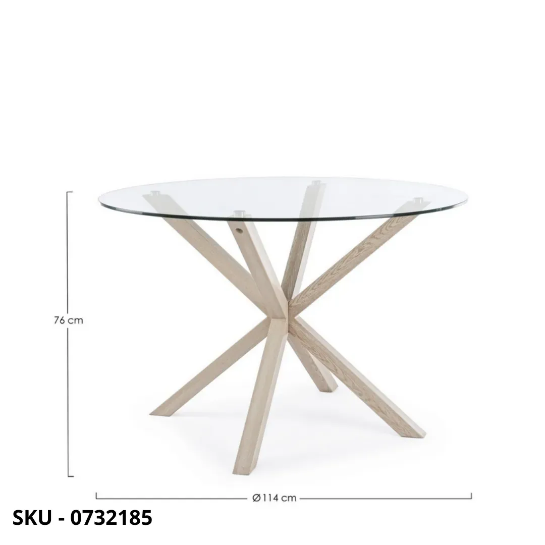 marca-design-shop-stile-moderno-stile-contemporaneo-Tavolo May rotondo o rettangolare in Acciaio cromato