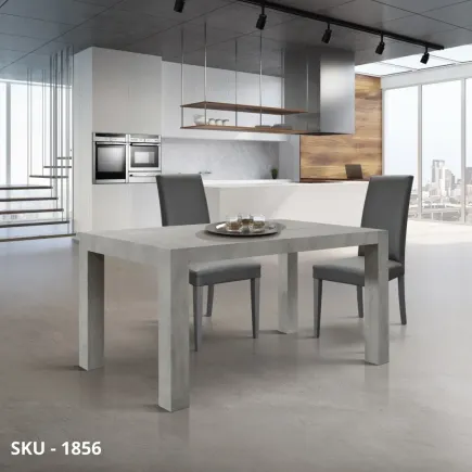 marca-design-shop-stile-moderno-stile-contemporaneo-Tavolo Allungabile in Nobilitato, Finitura Beton