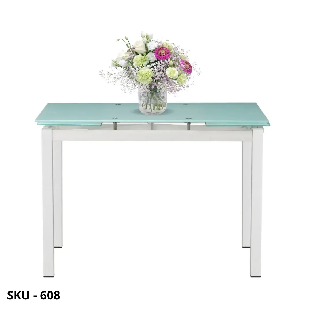 marca-design-shop-stile-moderno-stile-contemporaneo-Tavolo allungabile rettangolare con struttura in Acciaio Verniciato