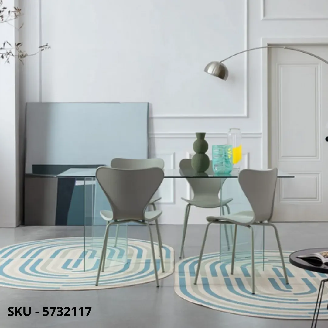 marca-design-shop-stile-moderno-stile-contemporaneo-Tavolo fisso rettangolare Iride in Vetro Temperato