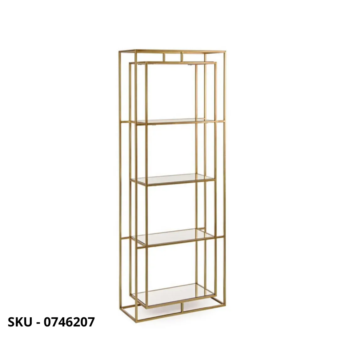 marca-design-shop-stile-moderno-stile-contemporaneo-Libreria Elenor Con Struttura In Acciaio Verniciato