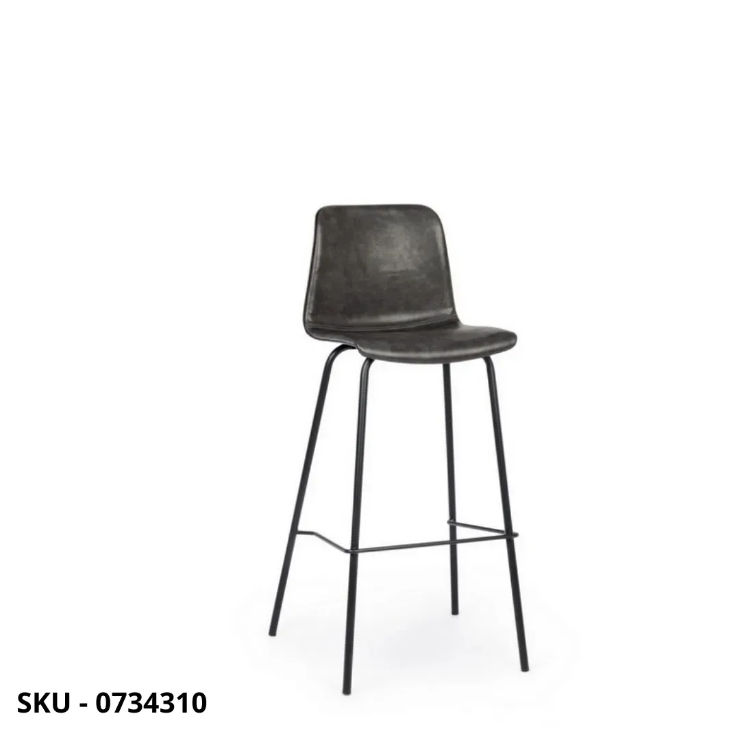 marca-design-shop-stile-moderno-stile-contemporaneo-Set di 2 Sgabelli Fissi Kyra con Gambe in Acciaio