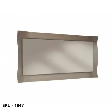 marca-design-shop-stile-moderno-stile-contemporaneo-Specchio da Parete Rettangolare con Cornice in Vetro Bronzo Fumé