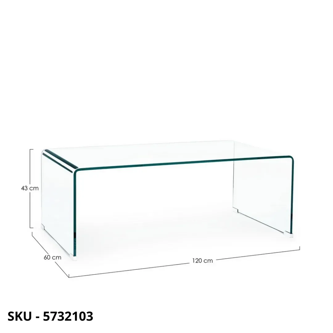 marca-design-shop-stile-moderno-stile-contemporaneo- Tavolino Iride in Vetro trasparente, non temperato