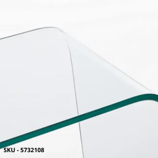 Consolle Rettangolare Iride in Vetro non temperato – Stile Moderno – Contemporaneo – Made in Italy