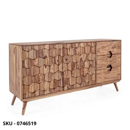 marca-design-shop-stile-moderno-stile-contemporaneo-Credenza Kant in Legno Sheesham, Finitura Naturale