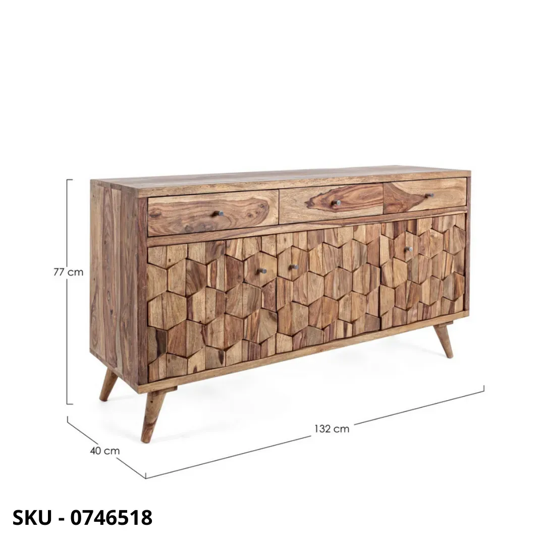 marca-design-shop-stile-moderno-stile-contemporaneo-Credenza Kant in Legno Sheesham, Finitura Naturale