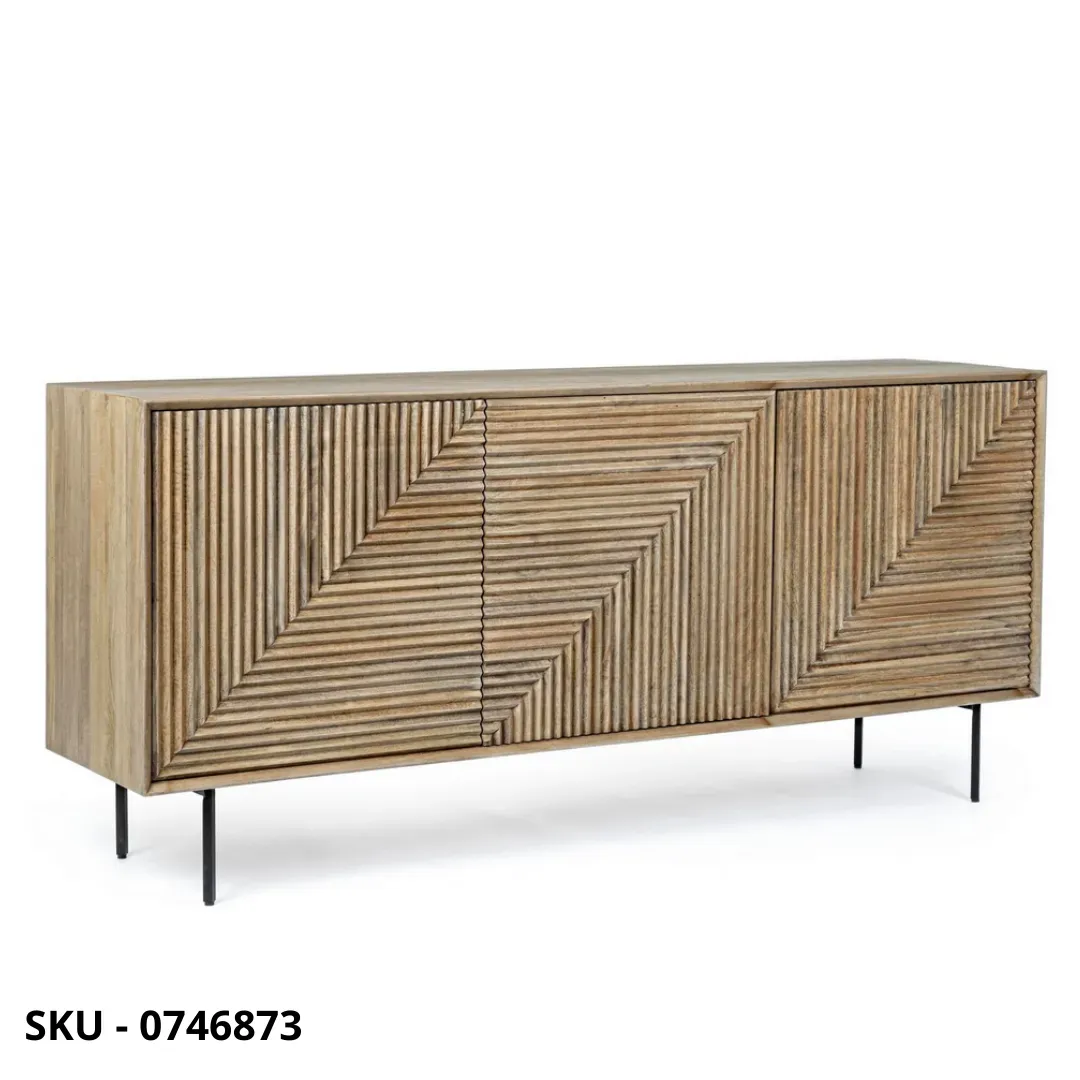 marca-design-shop-stile-moderno-stile-contemporaneo-Credenza Darsey in Legno di Mango con Gambe in Acciaio