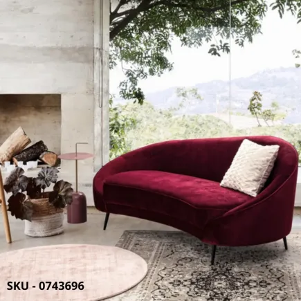 marca-design-shop-stile-moderno-stile-contemporaneo-Divano Seraphin a 2 Posti in Velluto