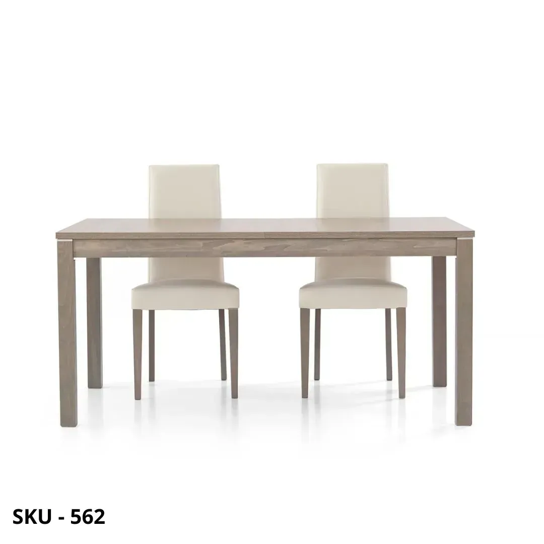 marca-design-shop-Tavolo-allungabile-rovere grigio materico- Stile Moderno-Contemporaneo-Made-in-Italy